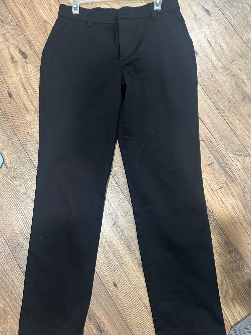 Lee Women's Black Straight-Leg Dress Pants